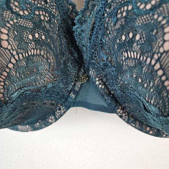 ThirdLove Lace Contour Plunge Bra Size 40E/40DD Green - Picture 2 of 7